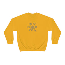 Load image into Gallery viewer, Buy Black Art (Tan Letters) Unisex Sweatshirt