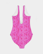 Load image into Gallery viewer, Magenta Women's One-Piece Swimsuit/Bodysuit