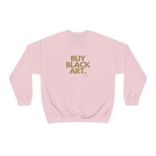 Load image into Gallery viewer, Buy Black Art (Tan Letters) Unisex Sweatshirt