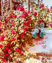 Load image into Gallery viewer, Rose 🌹 Emerald Pendant