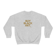 Load image into Gallery viewer, Buy Black Art (Tan Letters) Unisex Sweatshirt