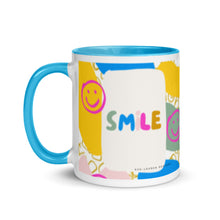 Load image into Gallery viewer, Smile (bright) Mug with Color Inside