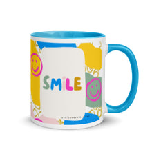 Load image into Gallery viewer, Smile (bright) Mug with Color Inside