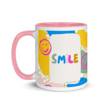 Load image into Gallery viewer, Smile (bright) Mug with Color Inside
