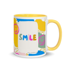 Load image into Gallery viewer, Smile (bright) Mug with Color Inside