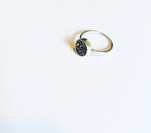 Load image into Gallery viewer, Silver Druzy Ring
