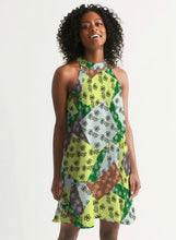 Load image into Gallery viewer, Sage Halter Dress (Size L)
