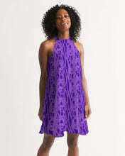 Load image into Gallery viewer, Violet Women&#39;s Halter Dress
