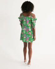 Load image into Gallery viewer, Isle Women&#39;s Open Shoulder A-Line Dress
