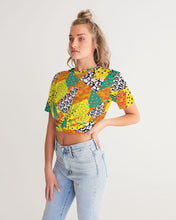 Load image into Gallery viewer, Global Women&#39;s Twist-Front Cropped Tee
