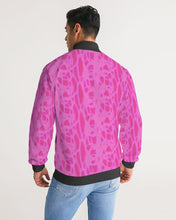 Load image into Gallery viewer, Magenta UNISEX Stripe-Sleeve Track Jacket

