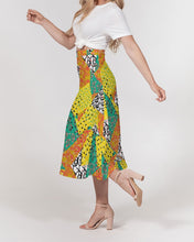 Load image into Gallery viewer, Global Women&#39;s A-Line Midi Skirt
