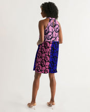 Load image into Gallery viewer, Fuchsia Women&#39;s Halter Dress
