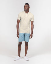 Load image into Gallery viewer, Sand Men's Slim Fit Short Sleeve Polo
