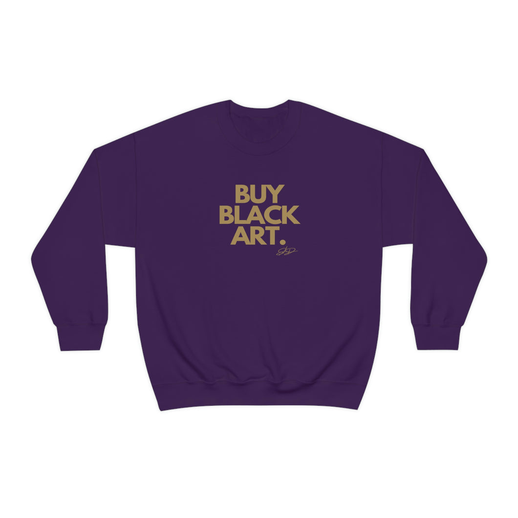 Buy Black Art (Tan Letters) Unisex Sweatshirt